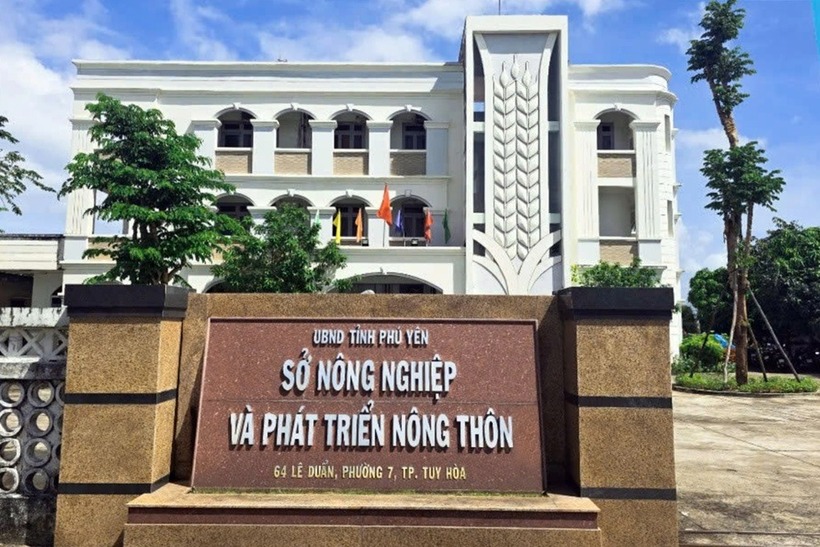 Trụ sở của Sở NN&PTNT tỉnh Phú Yên. (Ảnh: Cổng Thông tin điện tử Sở NN&PTNT)
