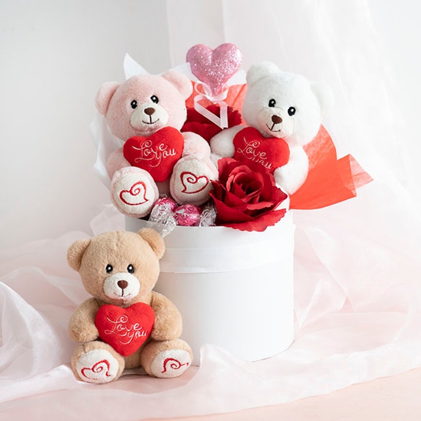 Không chỉ riêng các cô gái mà nhiều chàng trai cũng có sự yêu thích đặc biệt đối với gấu bông.