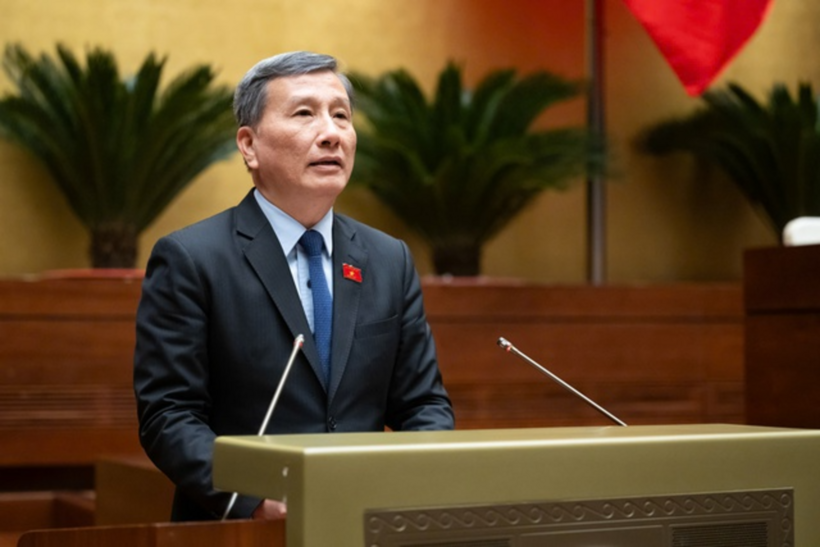 Chủ nhiệm Ủy ban Khoa học, Công nghệ và Môi trường Lê Quang Huy (Ảnh: Media Quốc hội).