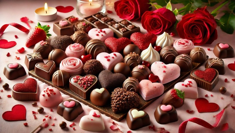Chocolate là sự hòa quyện giữa cảm xúc, sự lãng mạn và tình yêu.