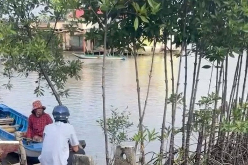 Khu vực xảy ra vụ tai nạn. Ảnh: Dân trí