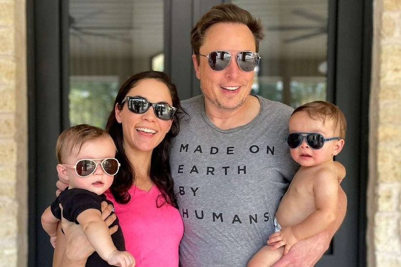 Shivon Zilis và Elon Musk có với nhau 3 đứa con chung (Ảnh: X).