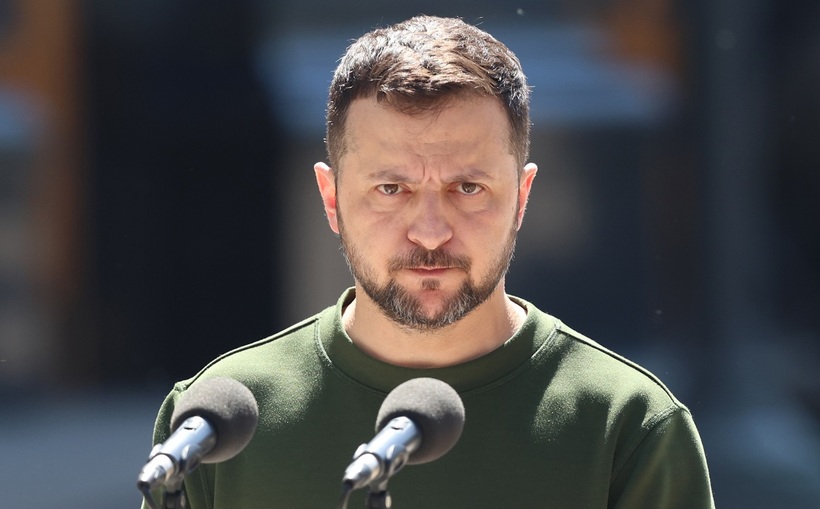 Tổng thống Ukraine Volodymyr Zelensky. Ảnh: Reuters