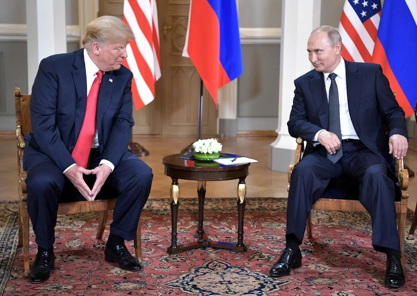 Ông Trump và ông Putin đã có cuộc điện đàm vào ngày 12/2. Ảnh: Reuters