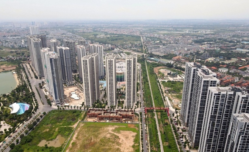 Một khu chung cư tại Hà Nội. (Ảnh: Dân trí)