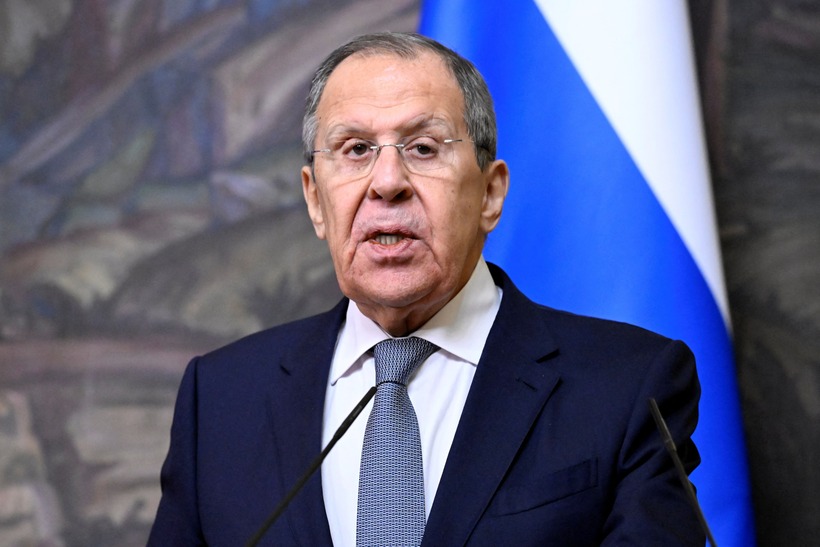 Bộ trưởng Bộ Ngoại giao Nga Sergei Lavrov. Ảnh: Reuters