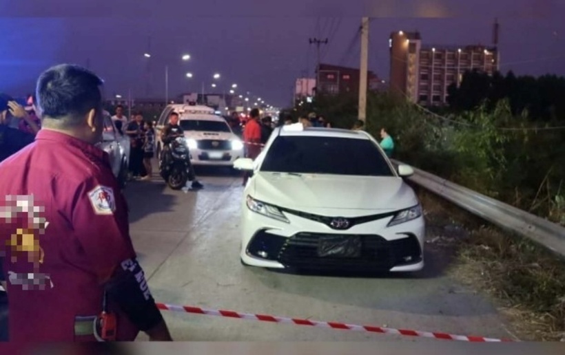 Hiện trường xảy ra vụ việc. Ảnh: KhaoSod.