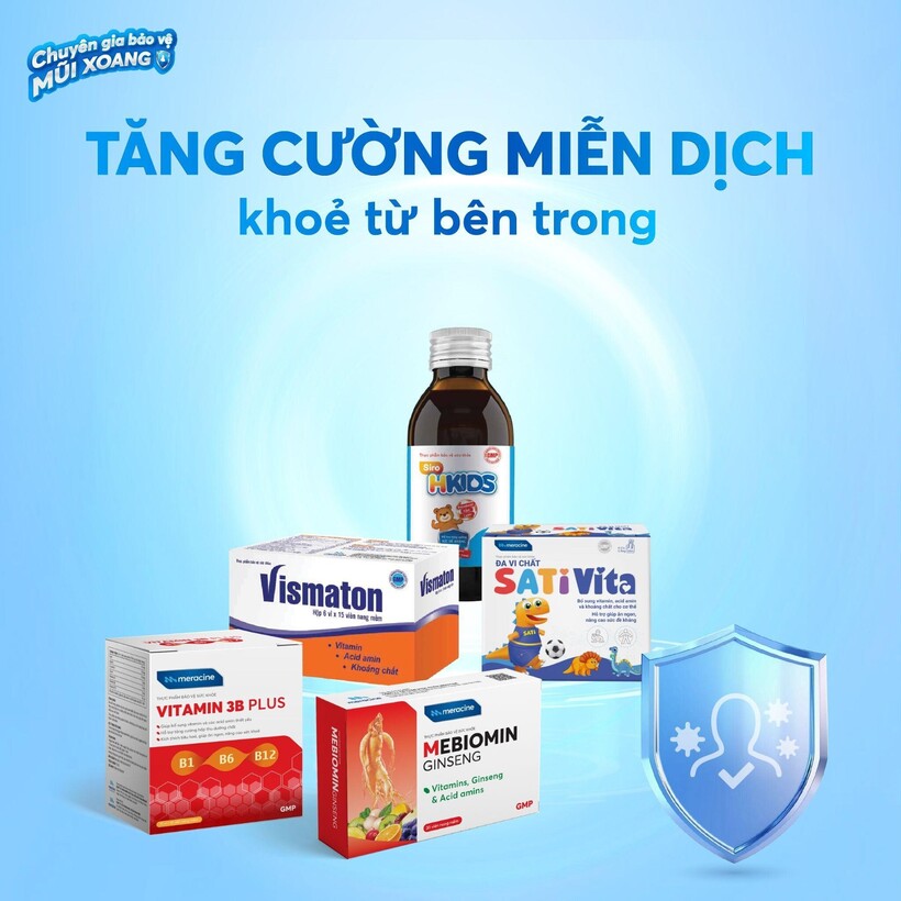 Tăng cường đề kháng giúp phòng ngừa & phục hồi sau cúm