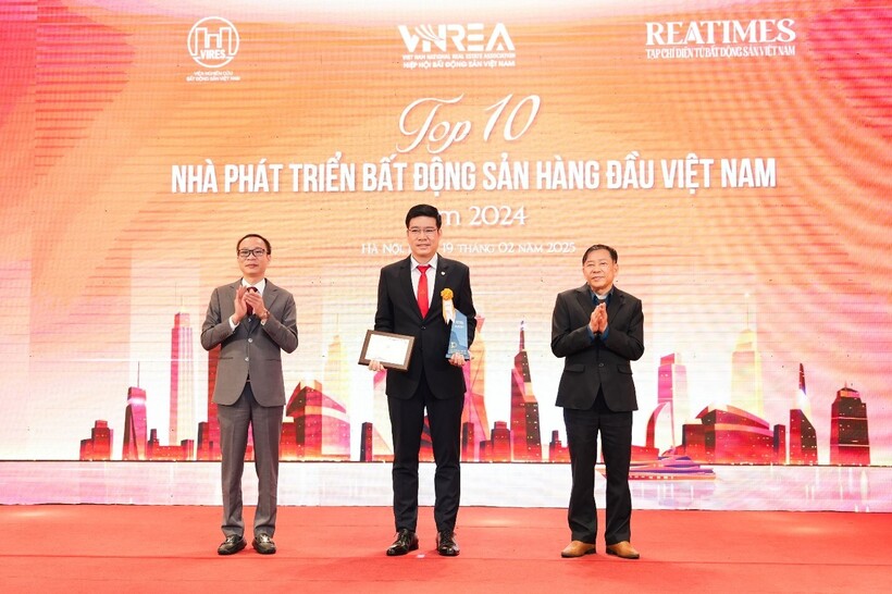 DOJILAND năm thứ 3 liên tiếp được vinh danh “Top 10 nhà phát triển bất động sản hàng đầu Việt Nam”