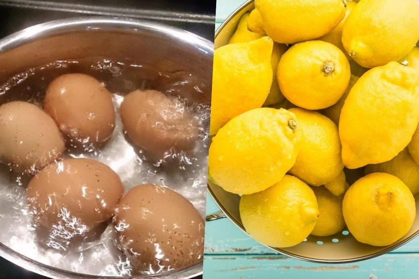 Luộc trứng cho thêm chanh có tác dụng gì?