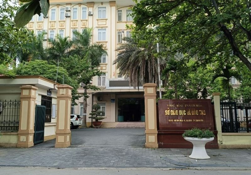Sở GD&ĐT tỉnh Thanh Hóa. (Ảnh: Lao động)