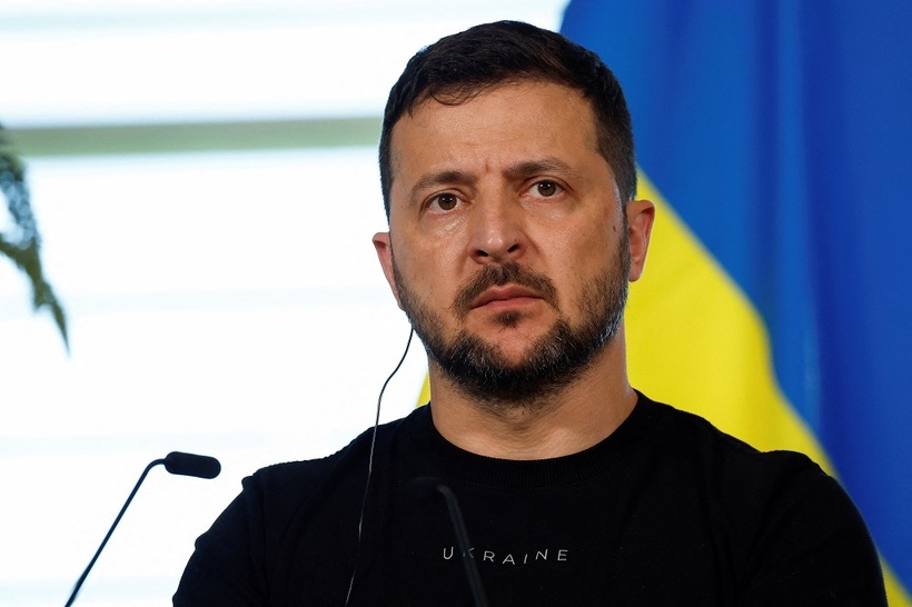 Tổng thống Ukraine Volodymyr Zelensky. Ảnh: Reuters
