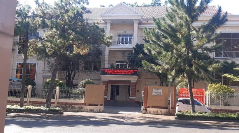 Trụ sở Sở Tài chính tỉnh Gia Lai. Ảnh: Báo Giao thông