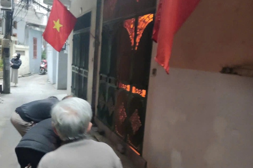 Ngôi nhà xảy ra vụ cháy. (Ảnh: Dân trí)