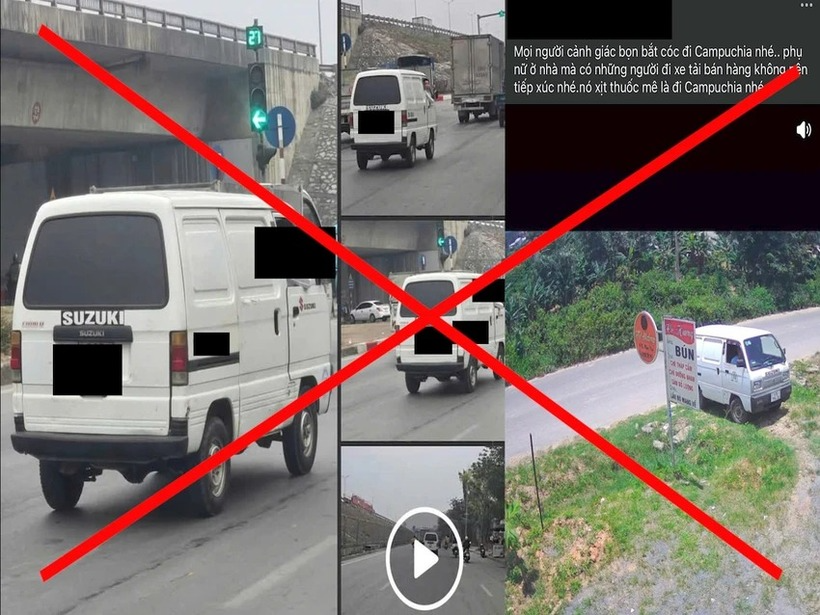 Công an tỉnh Tây Ninh bác tin đồn bắt cóc trẻ em. (Ảnh: Pháp luật TP.HCM)