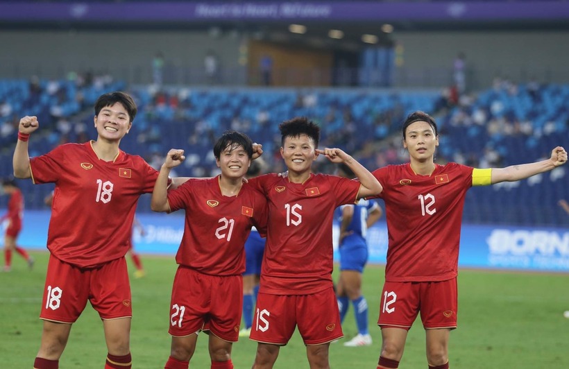 Tuyển nữ Việt Nam có một năm bận rộn, trong đó mục tiêu chính là bảo vệ thành công HCV SEA Gamea. Ảnh: VietNamnet
