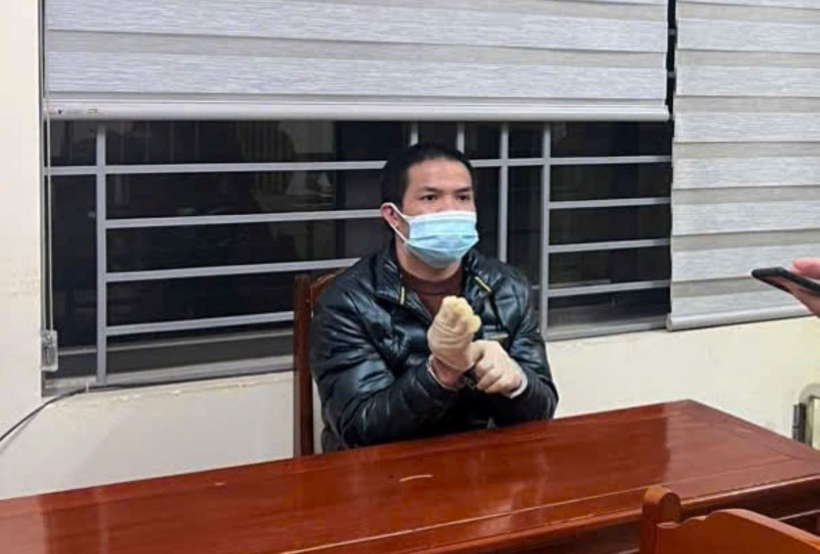 Đối tượng Bùi Văn Đề bị bắt giữ về hành vi trộm cắp. Ảnh: Lao Động