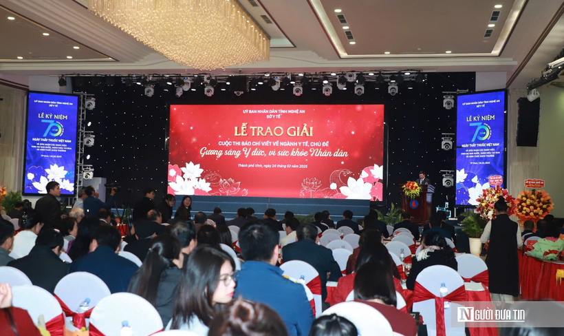 Cuộc thi báo chí viết về ngành Y với chủ đề “Gương sáng y đức – Vì sức khỏe Nhân dân”, nhân kỷ niệm 70 năm Ngày Thầy thuốc Việt Nam (27/2/1955 – 27/2/2025).