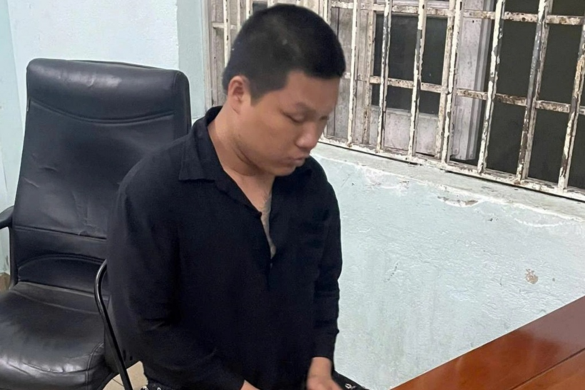 Đối tượng Lê Phan Hoàng Quân. Ảnh: Công an TP.Đà Nẵng