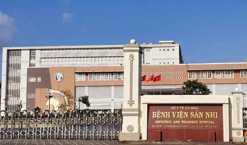 Bệnh viện Sản - Nhi Cà Mau. Ảnh: VietNamnet