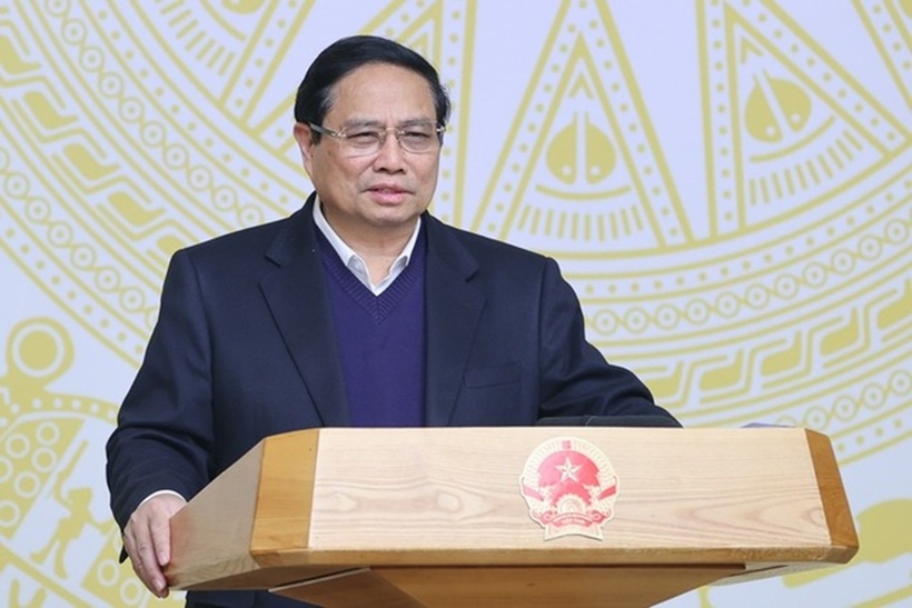 Thủ tướng Phạm Minh Chính phát biểu mở đầu phiên họp (Ảnh: VGP).