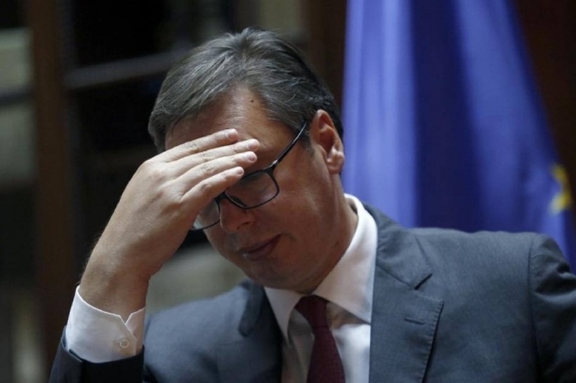 Tổng thống Serbia Aleksandar Vucic. Ảnh: Getty