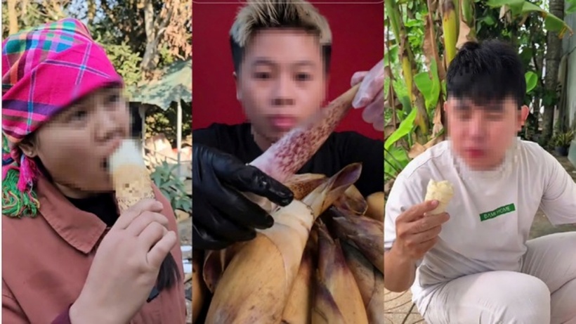 Một số người cho rằng nên luộc măng nhiều lần, không ăn khi đói và phải ăn kèm với cơm. Ảnh: Người Lao Động.