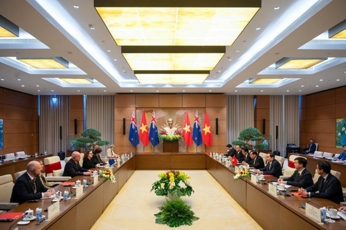 Quang cảnh hội kiến. (Ảnh: Quochoi.vn).