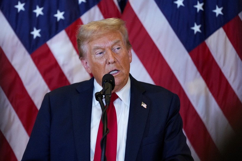 Tổng thống Mỹ Donald Trump cho biết Nga sẽ phải nhượng bộ trong các cuộc đàm phán hòa bình. Ảnh: Reuters