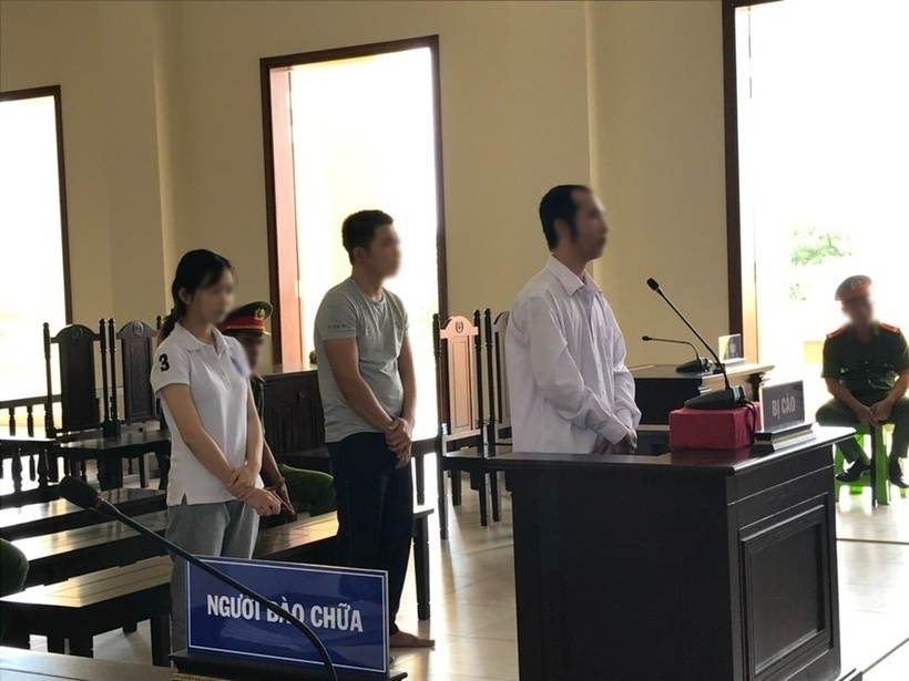 Các bị cáo tại phiên tòa. Ảnh: Tiền Phong