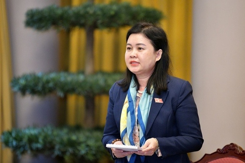 Bà Nguyễn Phương Thủy - Phó Chủ nhiệm Ủy ban Pháp luật và Tư pháp của Quốc hội (Ảnh: Trọng Quỳnh).