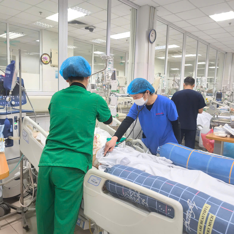 Tình trạng bệnh nhân diễn biến rất nhanh và nguy hiểm. Ảnh: BVCC