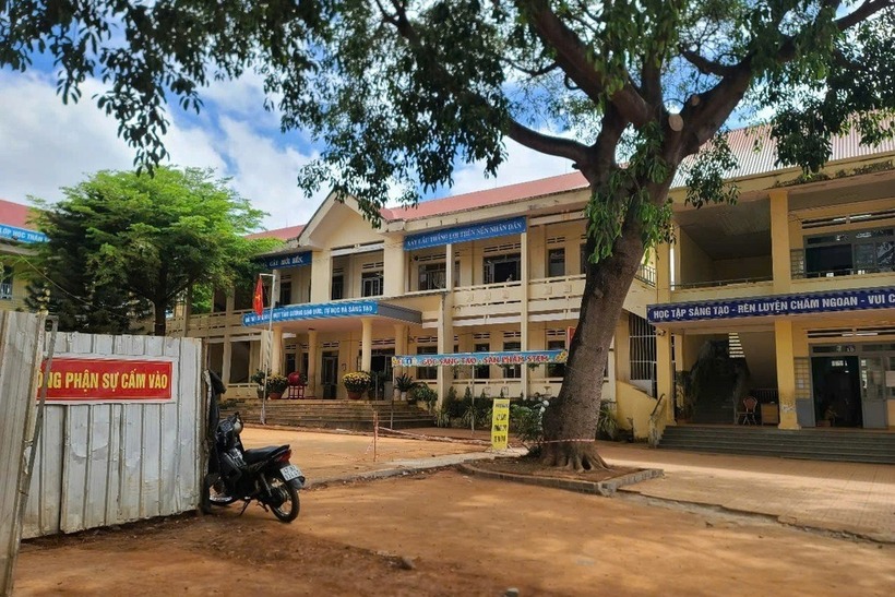 Trường Tiểu học Lý Tự Trọng, TP.Buôn Ma Thuột. Ảnh: Dân trí
