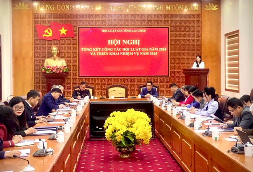 Hội nghị triển khai công tác năm 2025 của Hội Luật gia tỉnh Lai Châu.