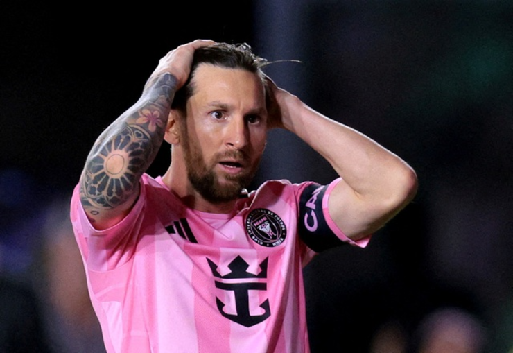 Messi được nghỉ ngơi trước lịch thi đấu quá dày của Inter Miami. Ảnh: Reuters/Thanh Niên