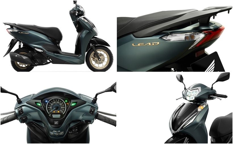 Honda Việt Nam lần đầu trang bị phanh ABS cho Lead 125, tích hợp thêm tiện ích và tông màu mới. (Ảnh: Honda)