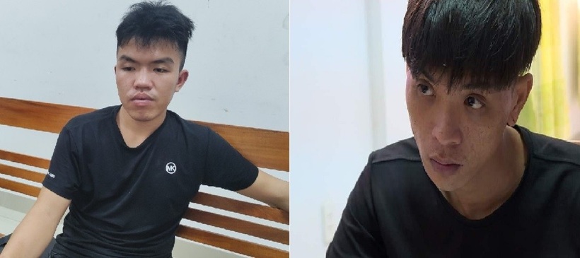 Bị can Võ Thành Long (bìa trái) và Vũ Thành Huy. Ảnh: Người Đưa Tin