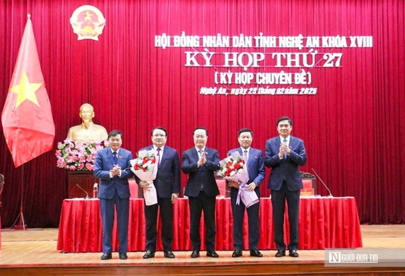 Với việc bầu bổ sung trong kỳ họp HĐND, trong nhiệm kỳ 2021 – 2026, Nghệ An hiện có 5 Phó Chủ tịch UBND tỉnh.
