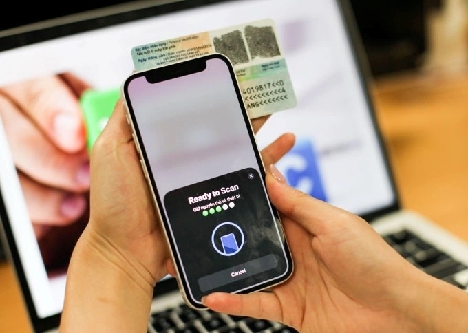 Khách hàng hoàn toàn có thể thực hiện xác thực sinh trắc học ngân hàng tại nhà