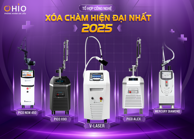Tổ hợp công nghệ xóa chàm hiện đại, chuyển giao độc quyền từ Hàn Quốc