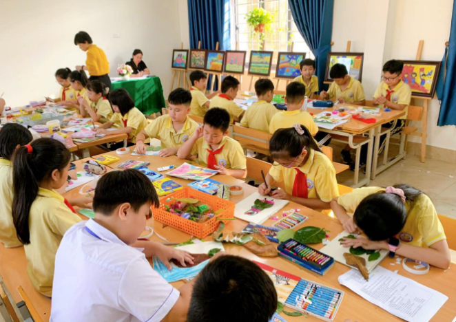 Giờ thực hành qua các hoạt động thiết kế sản phẩm