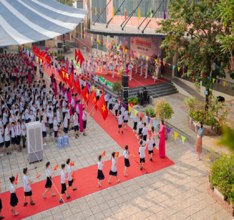 Cơ sở vật chất khang trang sạch đẹp