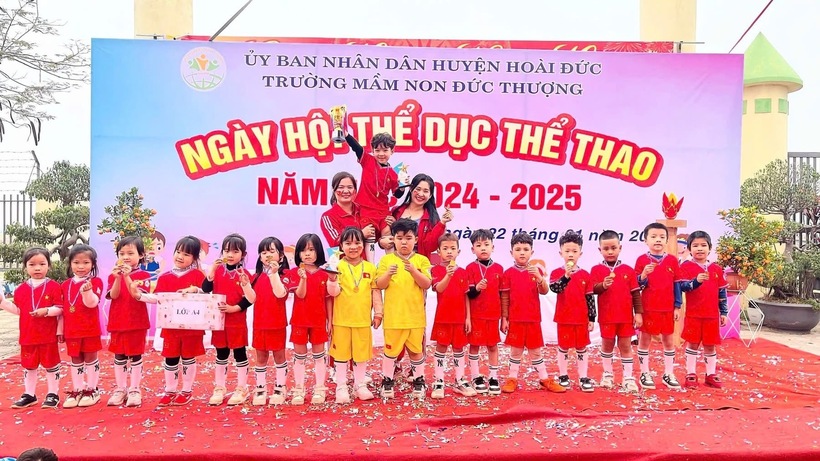 Trường Mầm Non Đức Thượng – Hoài Đức, Hà Nội: Xây dựng môi trường giáo dục “Lấy trẻ làm trung tâm” - 4