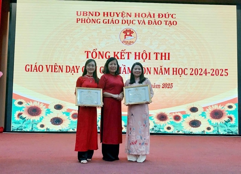 Trường Mầm Non Đức Thượng – Hoài Đức, Hà Nội: Xây dựng môi trường giáo dục “Lấy trẻ làm trung tâm” - 7