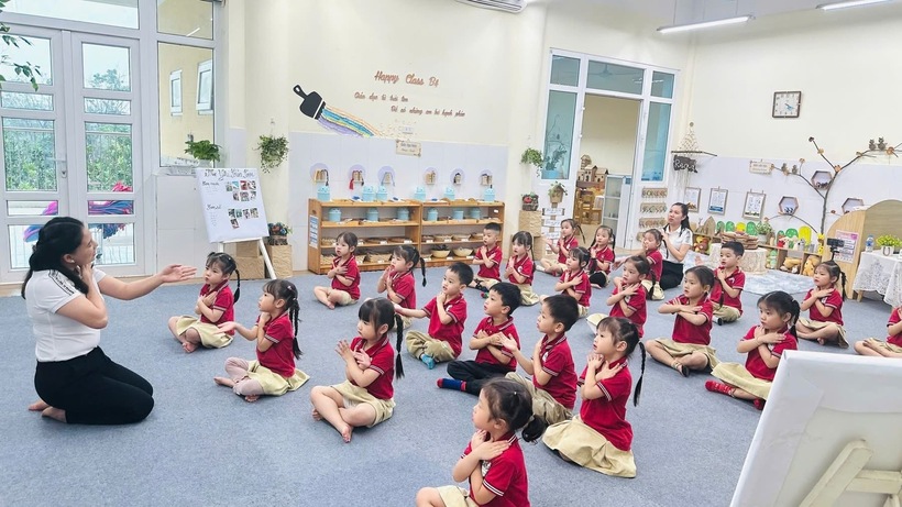 Trường Mầm Non Đức Thượng – Hoài Đức, Hà Nội: Xây dựng môi trường giáo dục “Lấy trẻ làm trung tâm” - 5