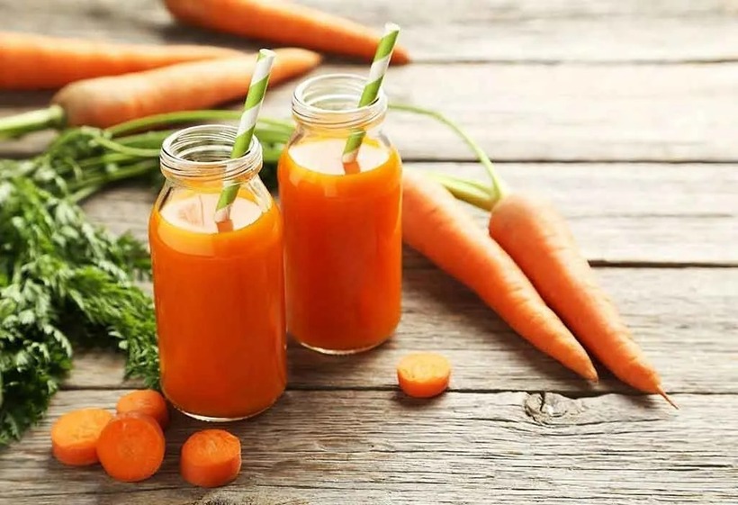 Uống nước ép cà rốt vào buổi sáng còn có tác dụng hỗ trợ tiêu hóa.