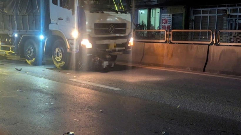 Hiện trường vụ tai nạn giao thông ở Quảng Bình, 3 người tử vong thương tâm. Ảnh: Báo Pháp luật VN