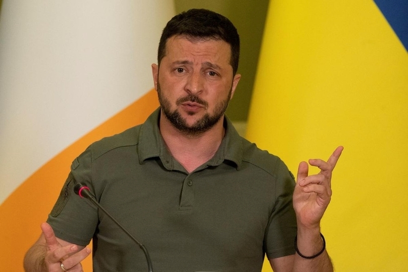 Tổng thống Volodymyr Zelensky. Ảnh: Reuters