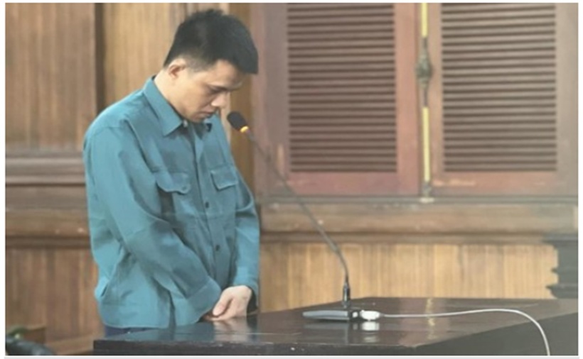 Bị cáo Huỳnh Văn Huynh. (Ảnh: Báo Công an TP.HCM)
