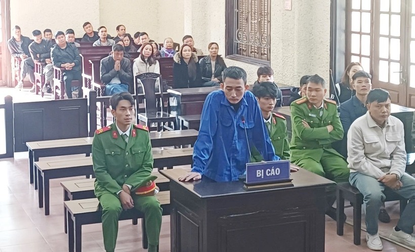 Trần Văn Dương tại tòa. (Ảnh: VnExpress)